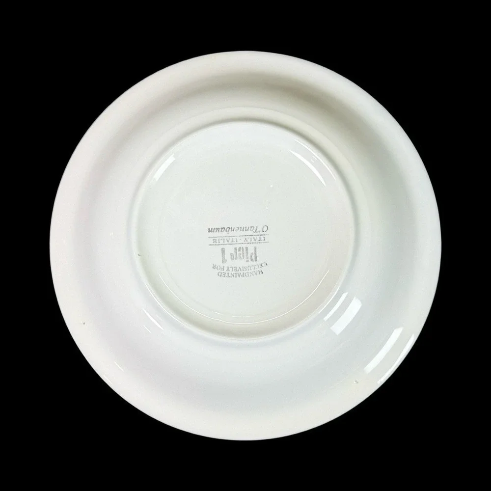 Pier 1 O' Tannenbaum SOUP BOWLS Christmas Trees Cereal Bowl 8 ¼
